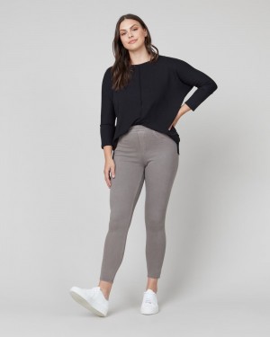 Spanx Jean-ish® Ankle Tayt Kadın Gri Kahverengi | QWUGAI368