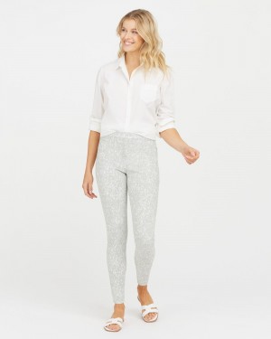 Spanx Jean-ish® Ankle Tayt Kadın Gri | IYZMBV927