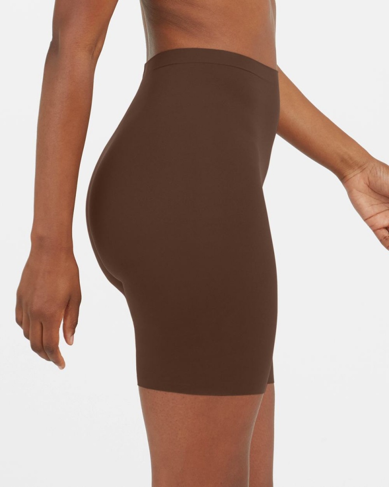 Spanx Ahhh-llelujah® 'Fit to You' Everyday Kısa Şort Kadın Kahverengi | MEFZJX302