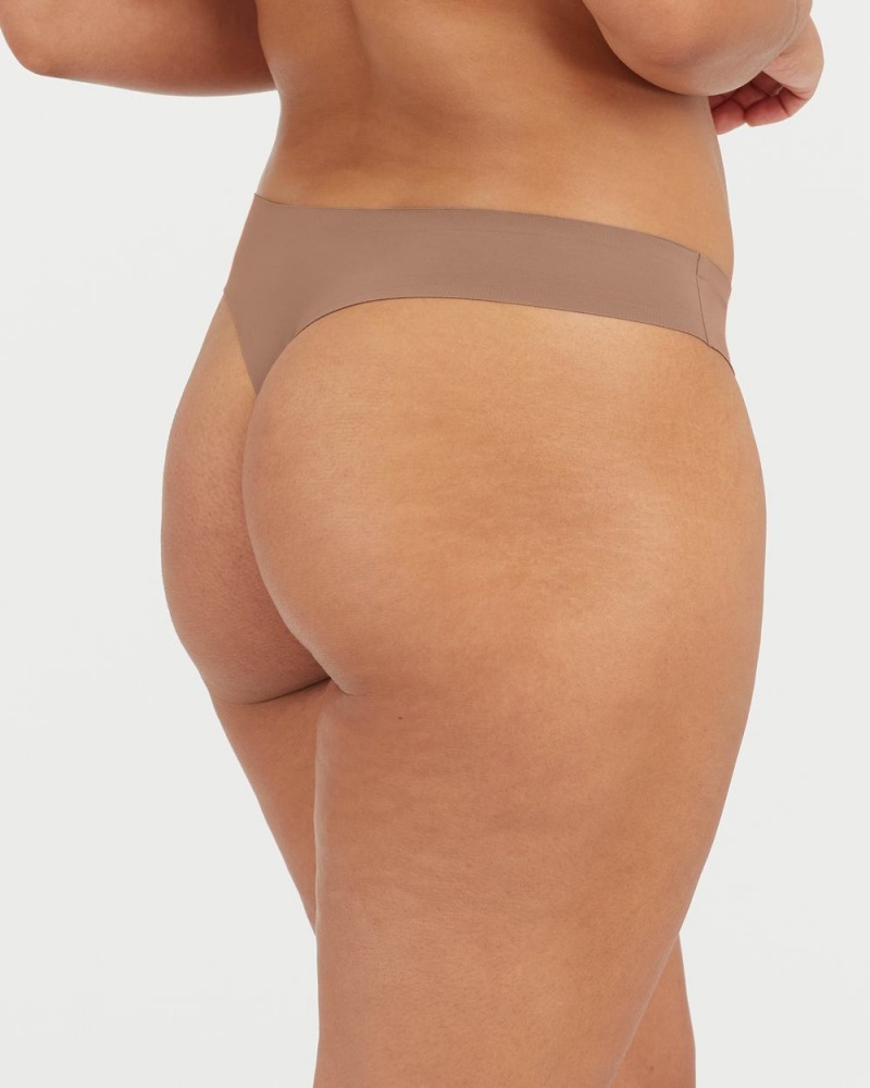 Spanx Ahhh-llelujah® ‘Fit to You’ Tanga Kadın Cafe Au Lait | NDXOFK571