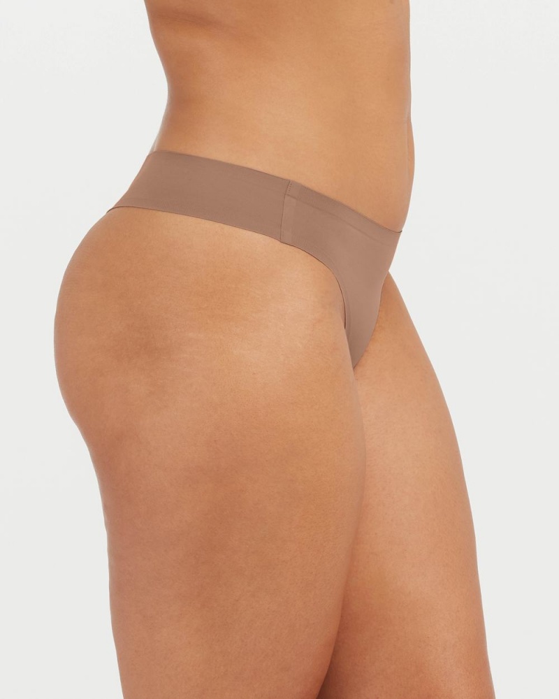 Spanx Ahhh-llelujah® ‘Fit to You’ Tanga Kadın Cafe Au Lait | NDXOFK571