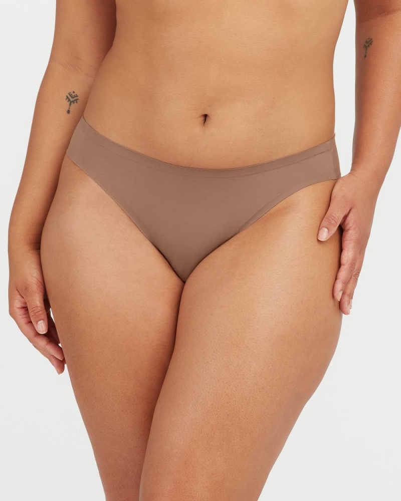 Spanx Ahhh-llelujah® ‘Fit to You’ Tanga Kadın Cafe Au Lait | NDXOFK571