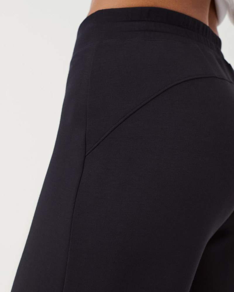 Spanx AirEssentials Geniş Leg Pantolon Kadın Siyah | SHEDVY957