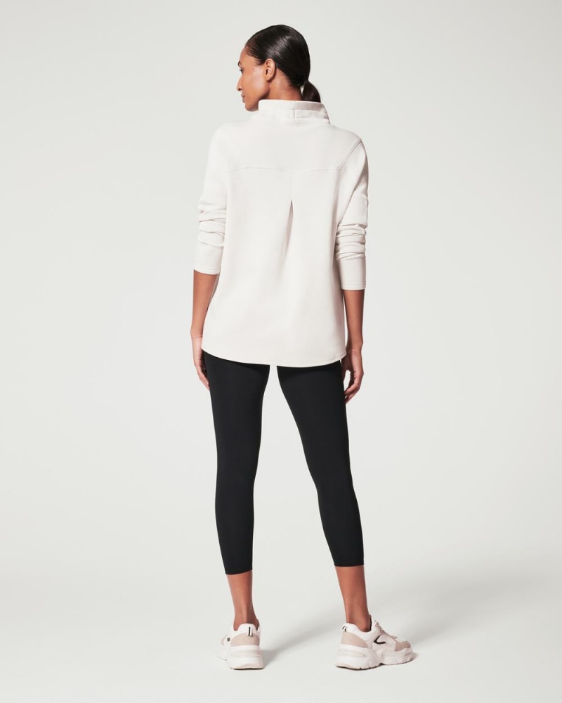 Spanx AirEssentials ‘Got-Ya-Covered’ Pullover Üstler Kadın Açık Gri | PQSMGX736