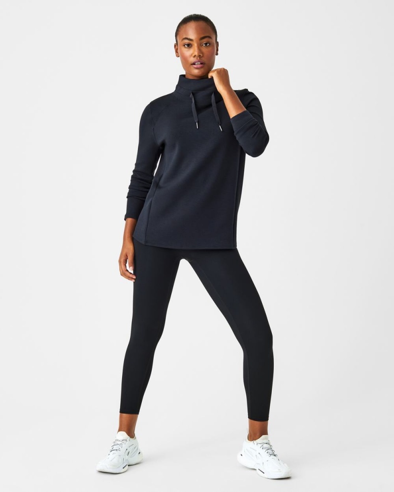 Spanx AirEssentials ‘Got-Ya-Covered’ Pullover Üstler Kadın Siyah | QUSGOP982