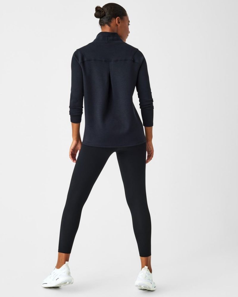 Spanx AirEssentials ‘Got-Ya-Covered’ Pullover Üstler Kadın Siyah | QUSGOP982