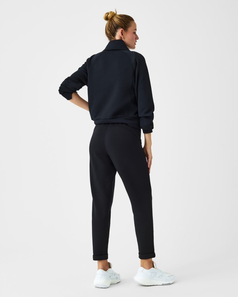 Spanx AirEssentials Tapered Pantolon Kadın Siyah | LXRVWS473