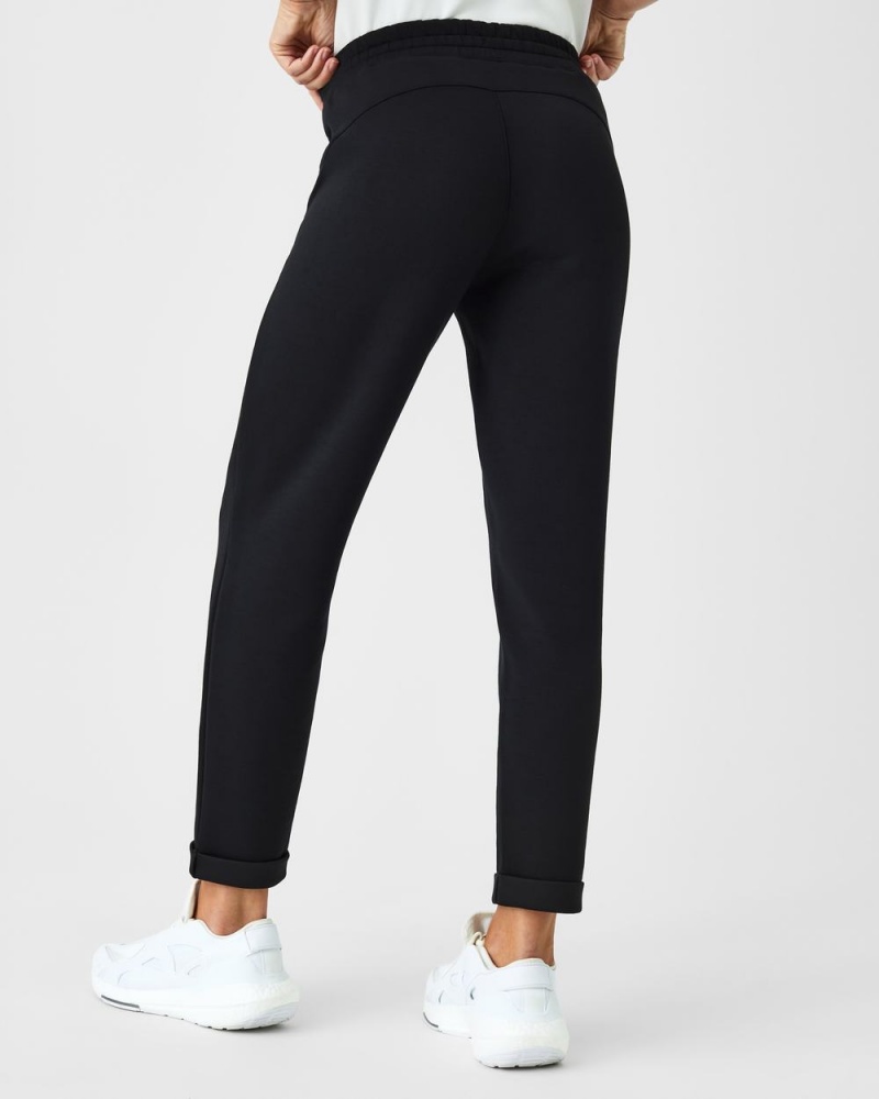 Spanx AirEssentials Tapered Pantolon Kadın Siyah | LXRVWS473