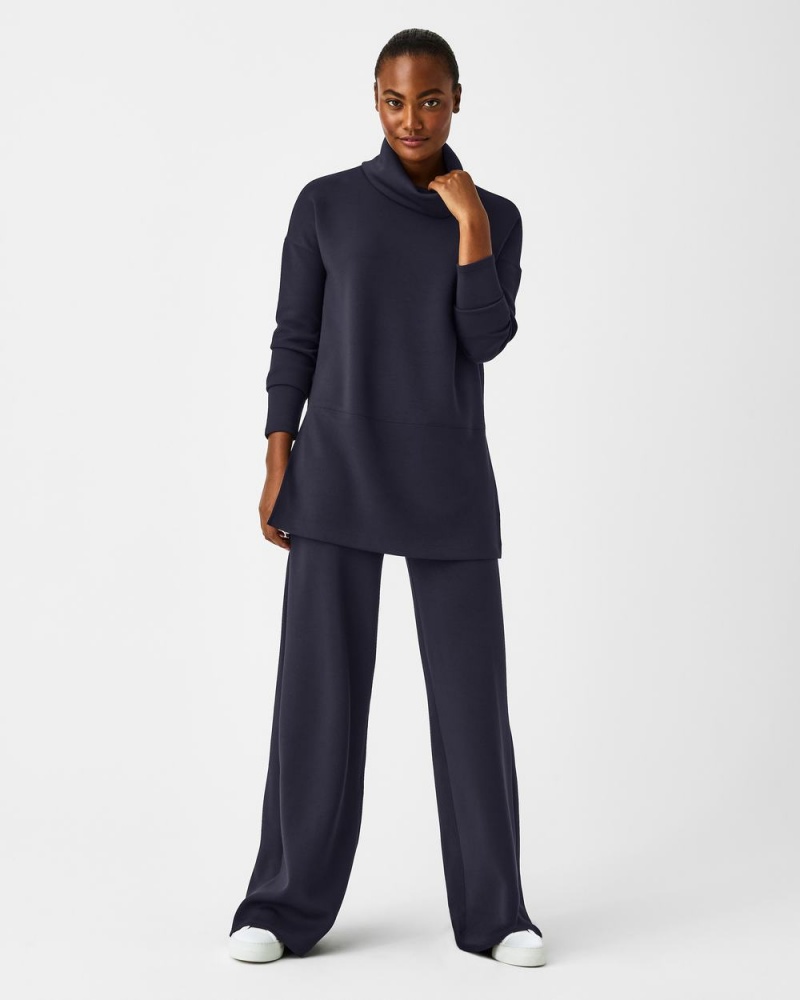 Spanx AirEssentials Turtleneck Tunic Üstler Kadın Lacivert | RKDYWA241