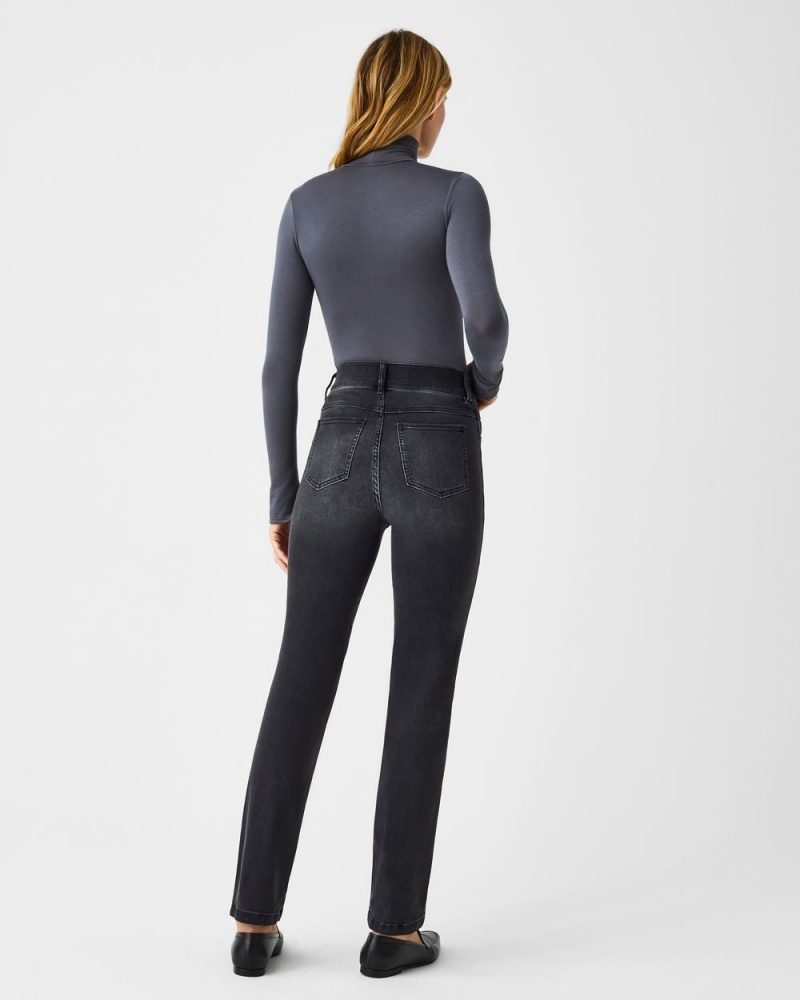 Spanx Better Base Long Sleeve Turtleneck Üstler Kadın Gri | CZKMPB126