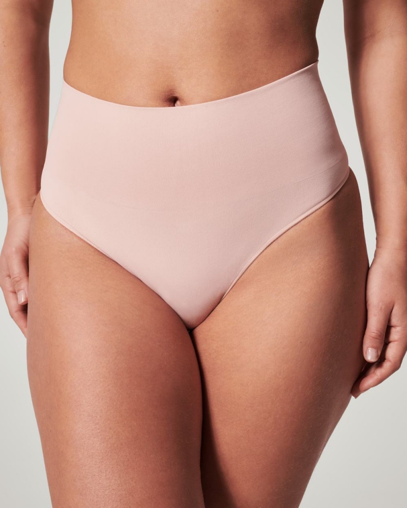 Spanx EcoCare Seamless Shaping Külot Kadın Pembe | QYPXKH692