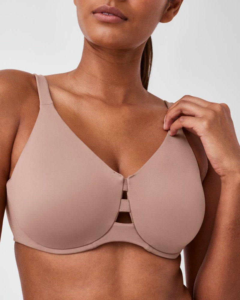 Spanx Low Profile Minimizer Sütyen Kadın Cafe Au Lait | HOYKNS627