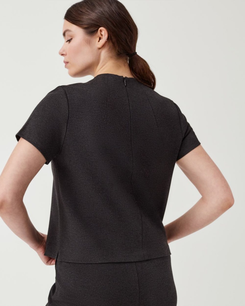 Spanx The Perfect Funnel Neck Üstler Kadın Gri | HPTSYB785