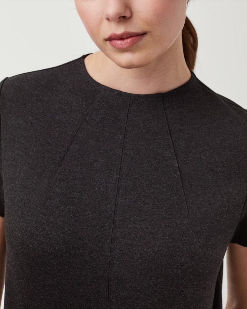 Spanx The Perfect Funnel Neck Üstler Kadın Gri | HPTSYB785