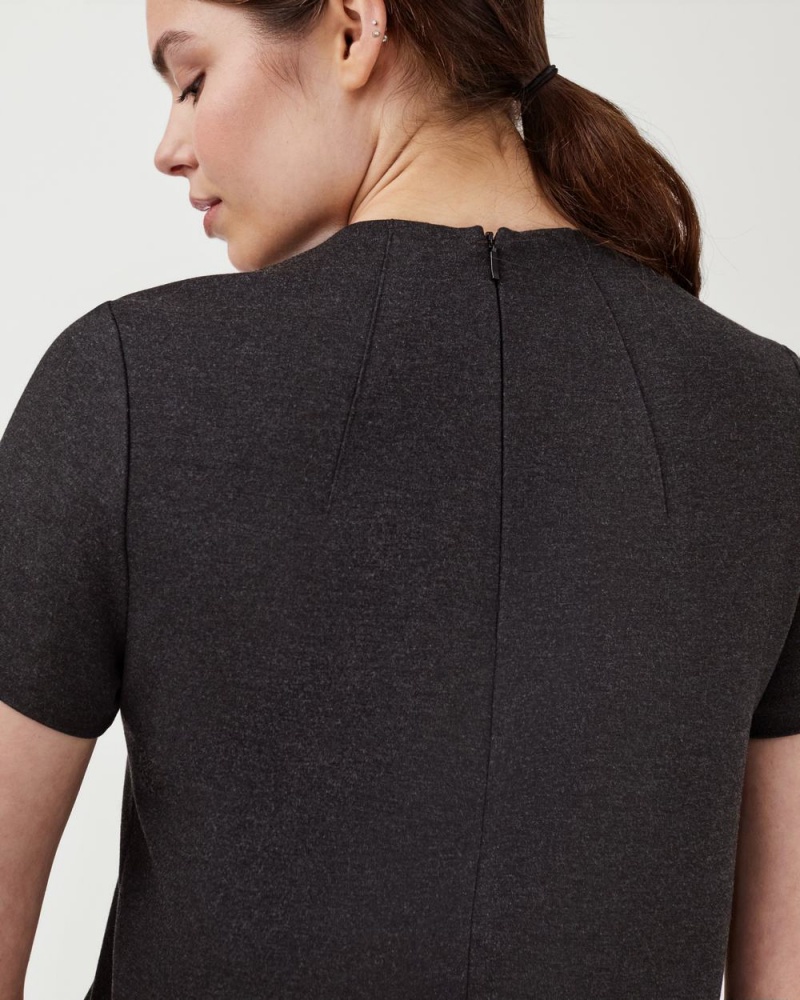 Spanx The Perfect Funnel Neck Üstler Kadın Gri | HPTSYB785