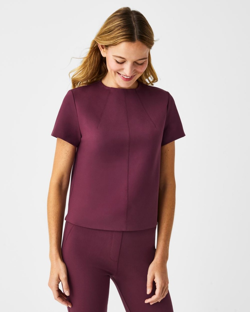 Spanx The Perfect Funnel Neck Üstler Kadın Küpe Çiçeği | IRZSUP093