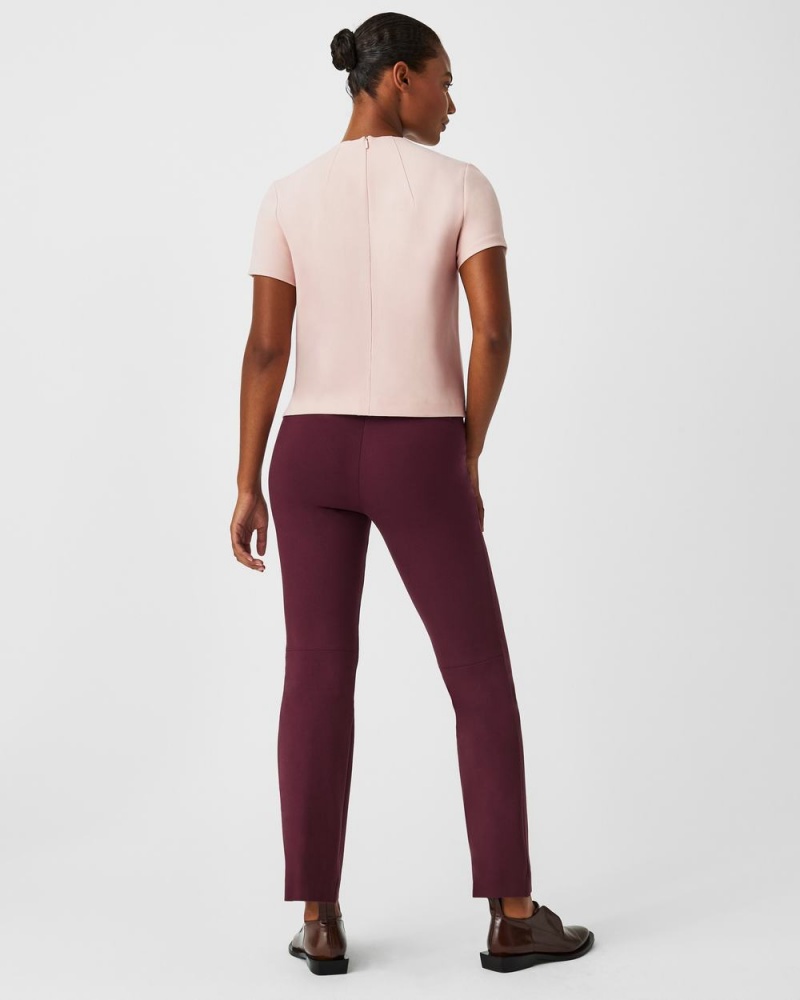 Spanx The Perfect Funnel Neck Üstler Kadın Pembe | BCPISF978