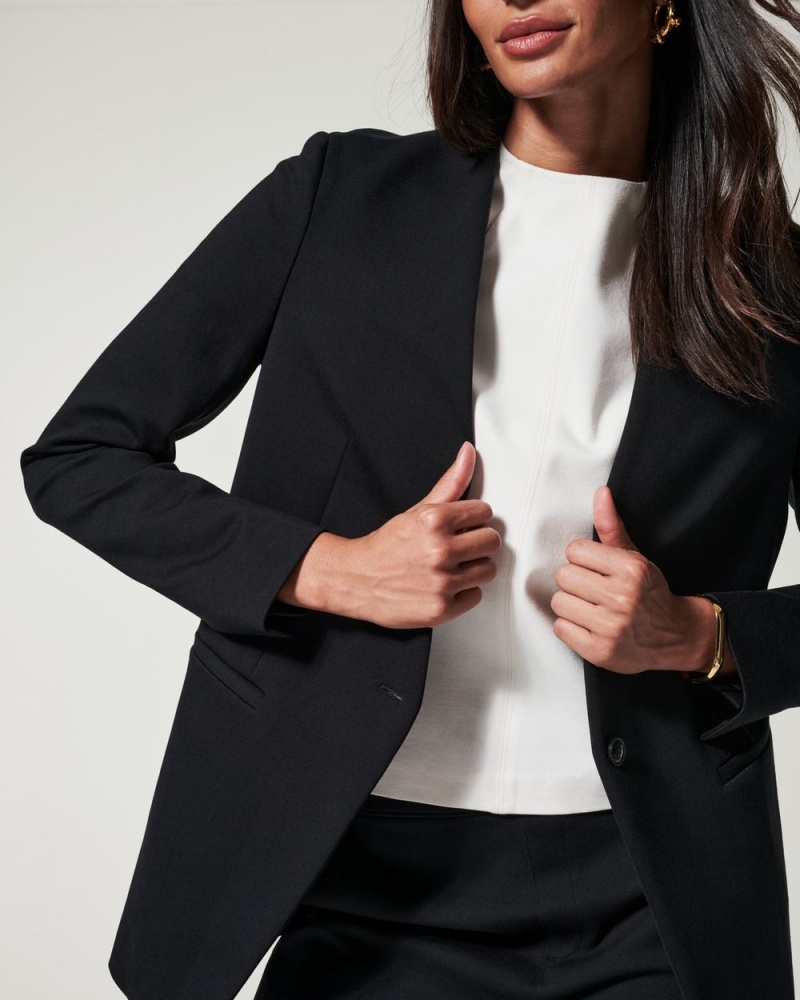 Spanx The Perfect Oversized Blazer Üstler Kadın Siyah | MDLPTI587