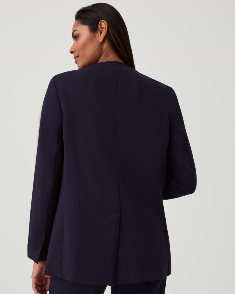 Spanx The Perfect Oversized Blazer Üstler Kadın Lacivert | ZOAHMT728