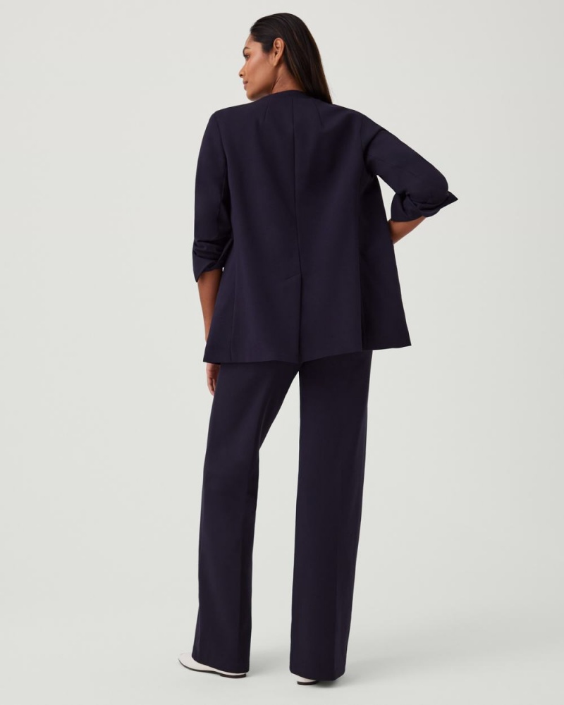 Spanx The Perfect Oversized Blazer Üstler Kadın Lacivert | ZOAHMT728