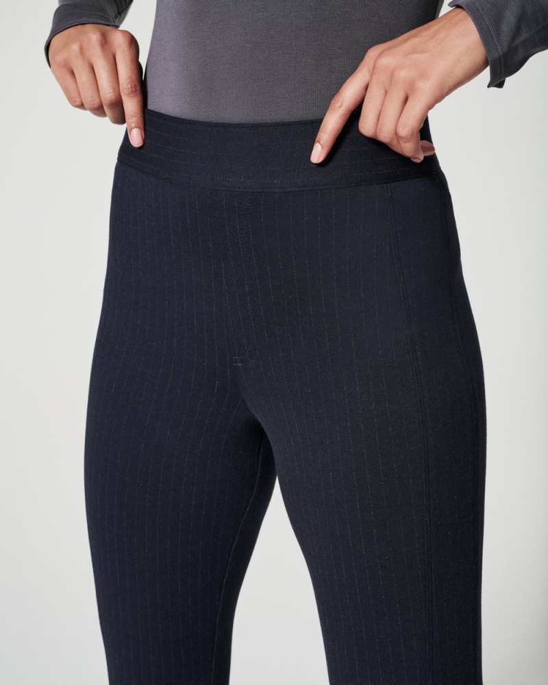 Spanx The Perfect Pant, Slim Düz Pantolon Kadın Lacivert Gri | ULRSGX703