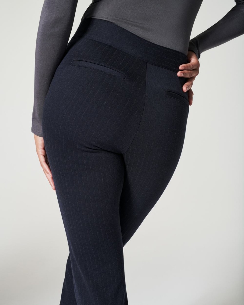 Spanx The Perfect Pant, Slim Düz Pantolon Kadın Lacivert Gri | ULRSGX703