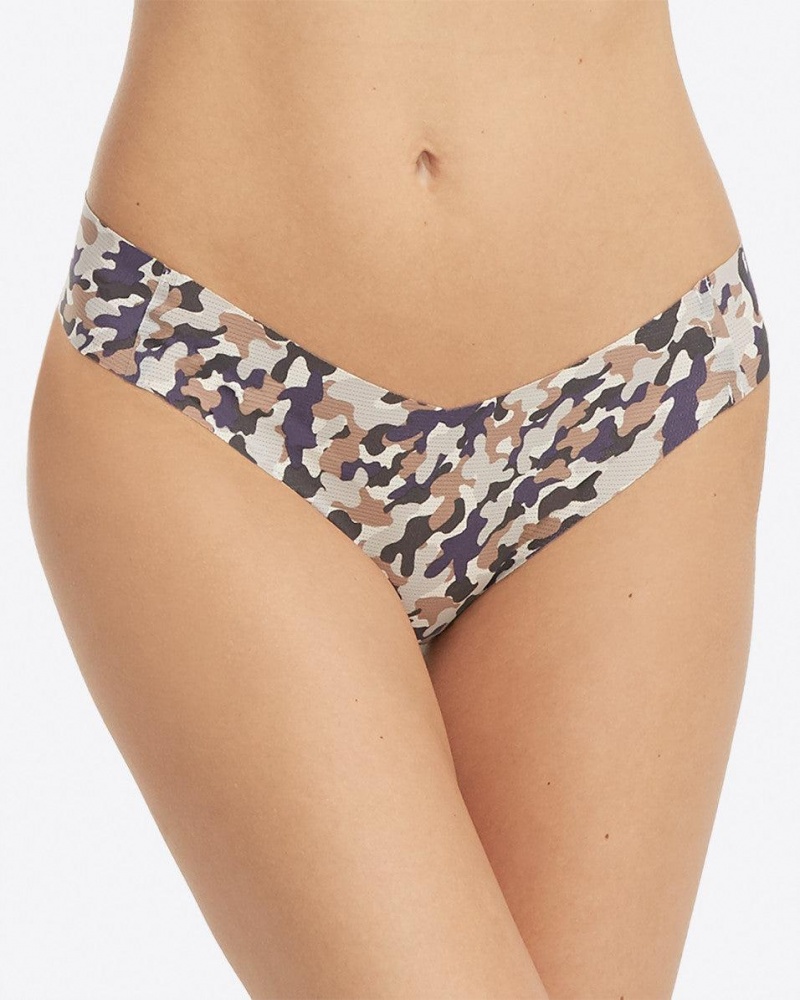 Spanx Under Statements® Tanga Kadın Mavi Camo | ZISVKP806