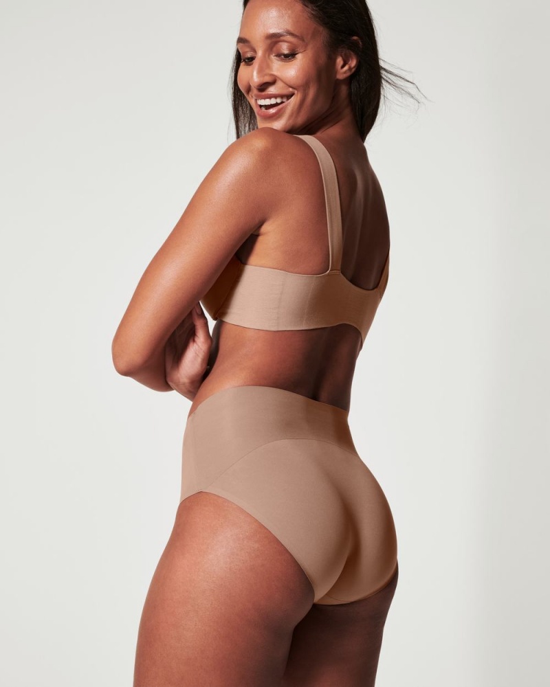 Spanx Undie-tectable® Külot Kadın Cafe Au Lait | YMDIKT725